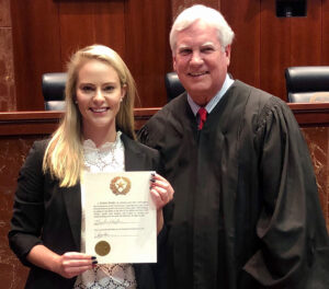 Attorney Kristin Hecker Swearing In